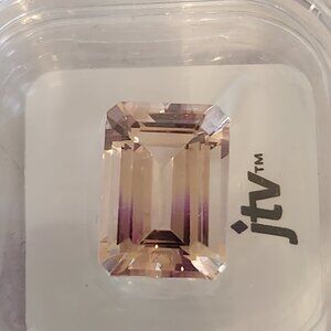 Morganite Emerald Cut Gem Stone